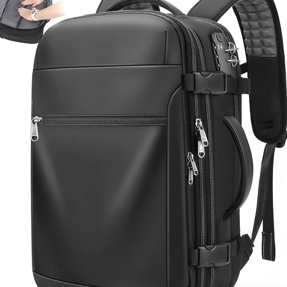 Elegant Black Women's Backpack